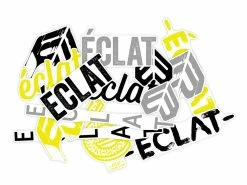 PARTS Eclat BMX Sticker Kit – 15 Pack