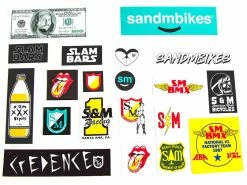 S&M Bikes Sticker Kit – 20 Pack PARTS